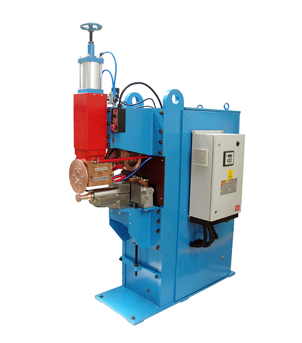 MFDC Circumferential Seam Welding Machine for Fuel Tanks With Differential Gear Box