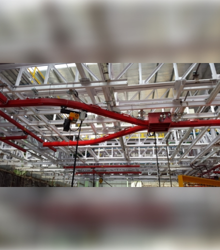 Y Type Transfer Gantry With Track Changer